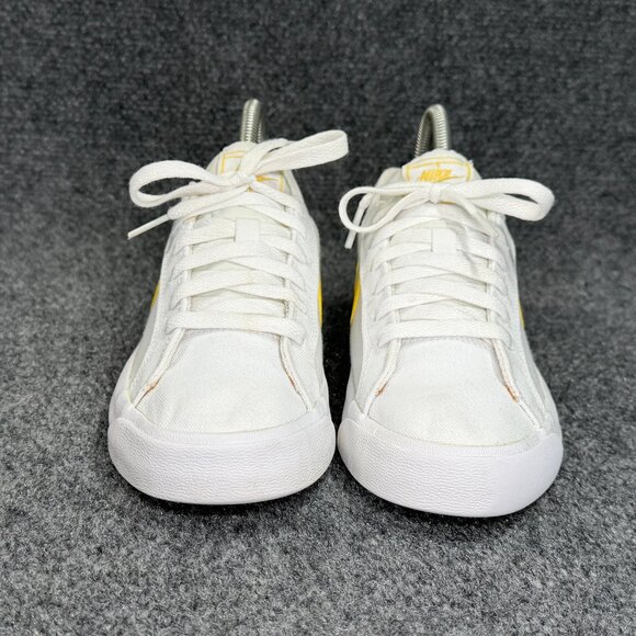 Nike Court Royale AC Canvas Shoes Women's 6 White Topaz Gold Athletic Sneakes - Picture 2 of 11